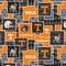 Licensed NCAA University of Tennessee Argyle Boxes Cotton Fabric by the Yard